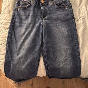 Democracy Dark Blue Straight Leg Jeans